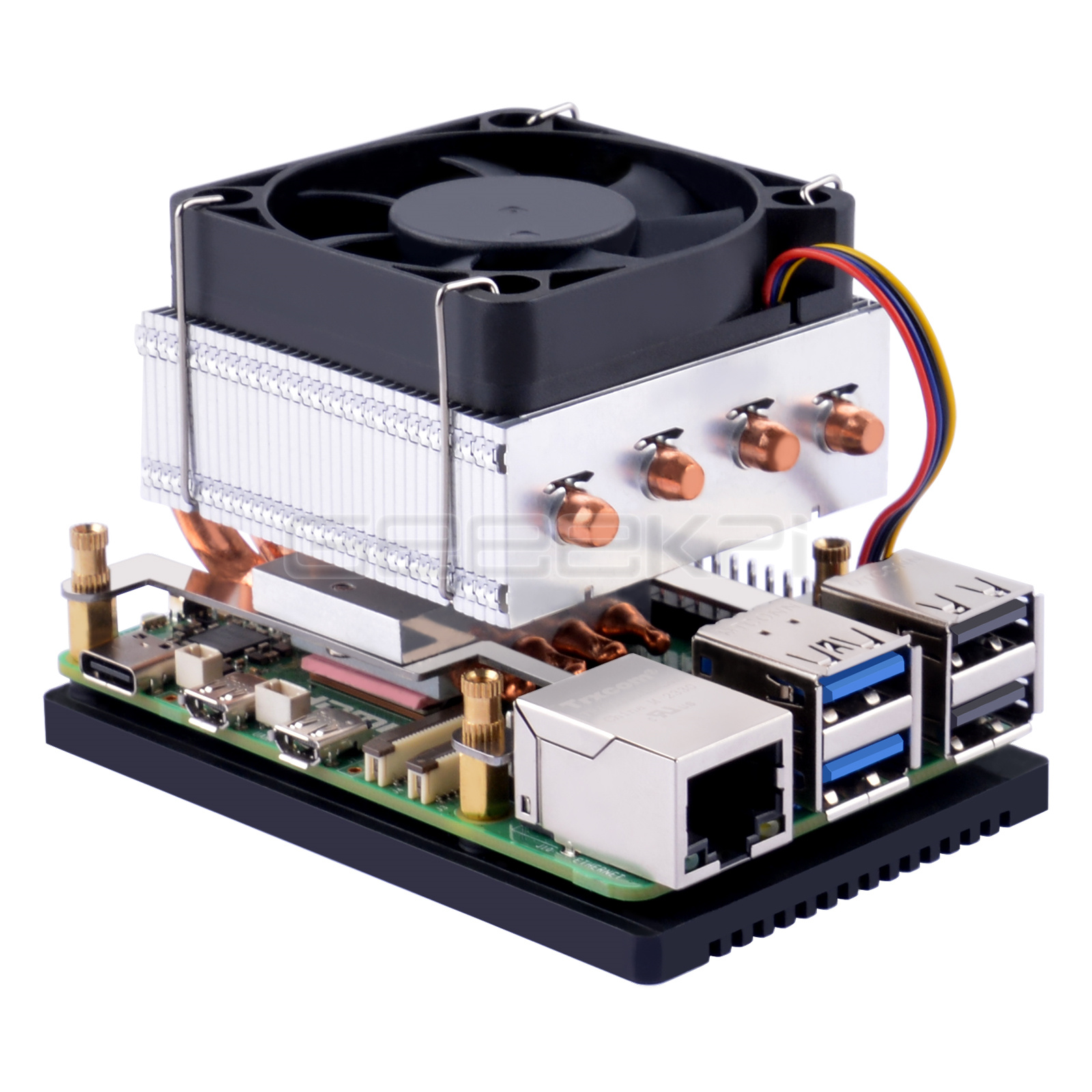 Argon One V3 M.2 Nvme Case - مبرد وحدة المعالجة المركزية Geeekpi Low-Profile