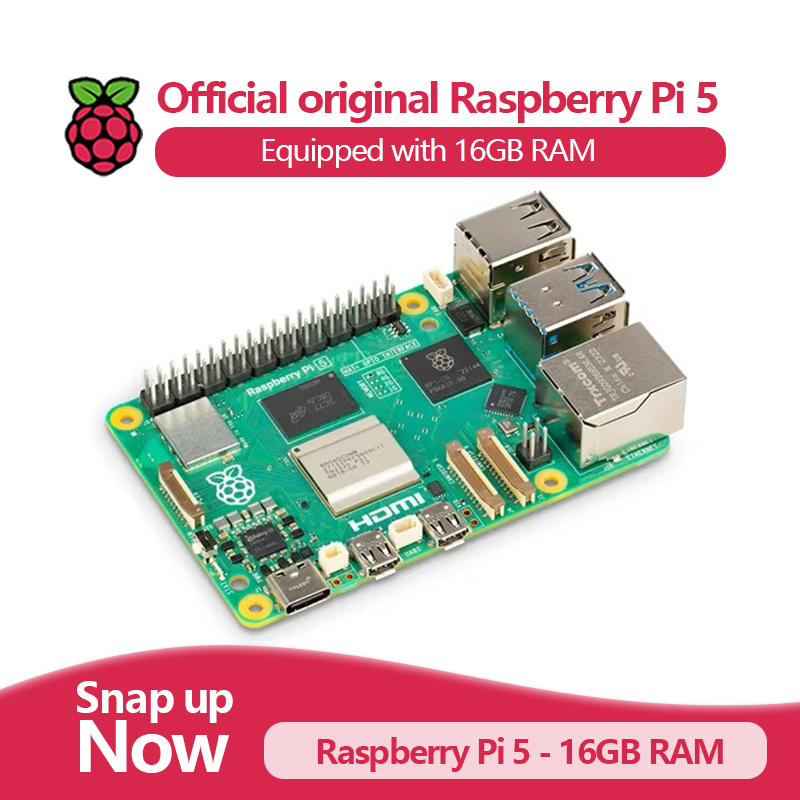Raspberry Pi 5 8Gb Board - راسبيري باي 5 الأصلي الرسمي، وصول