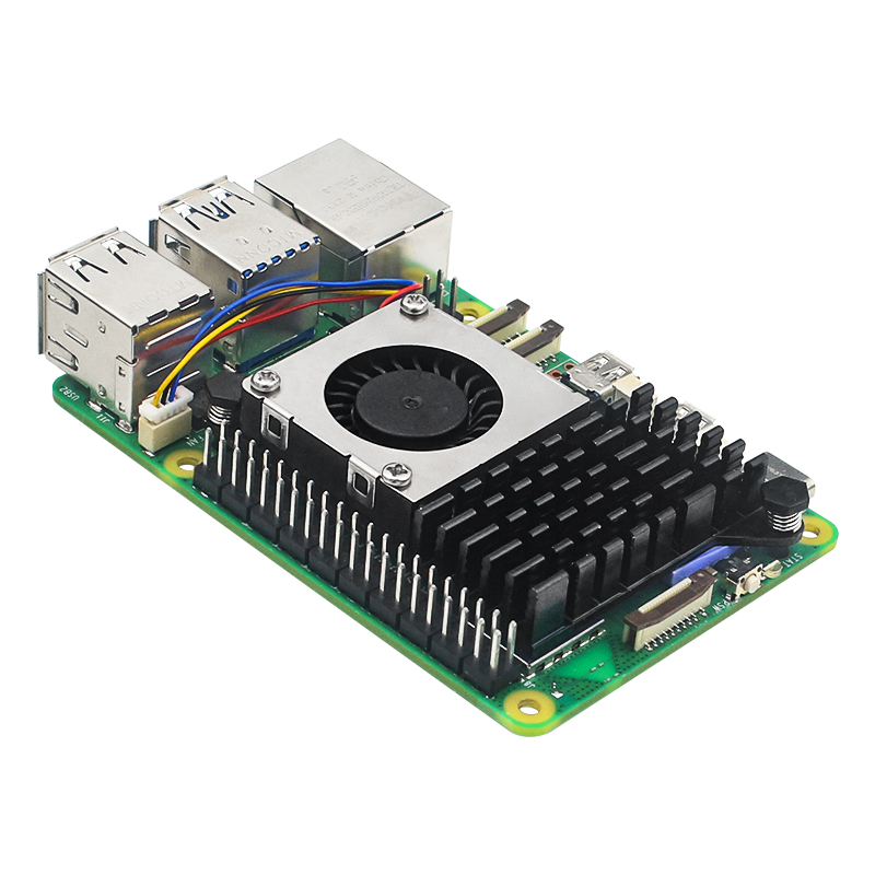 Raspberry Pi 5 Active Cooler P - مراجعة Raspberry Pi Water Cooling Kit وسعره